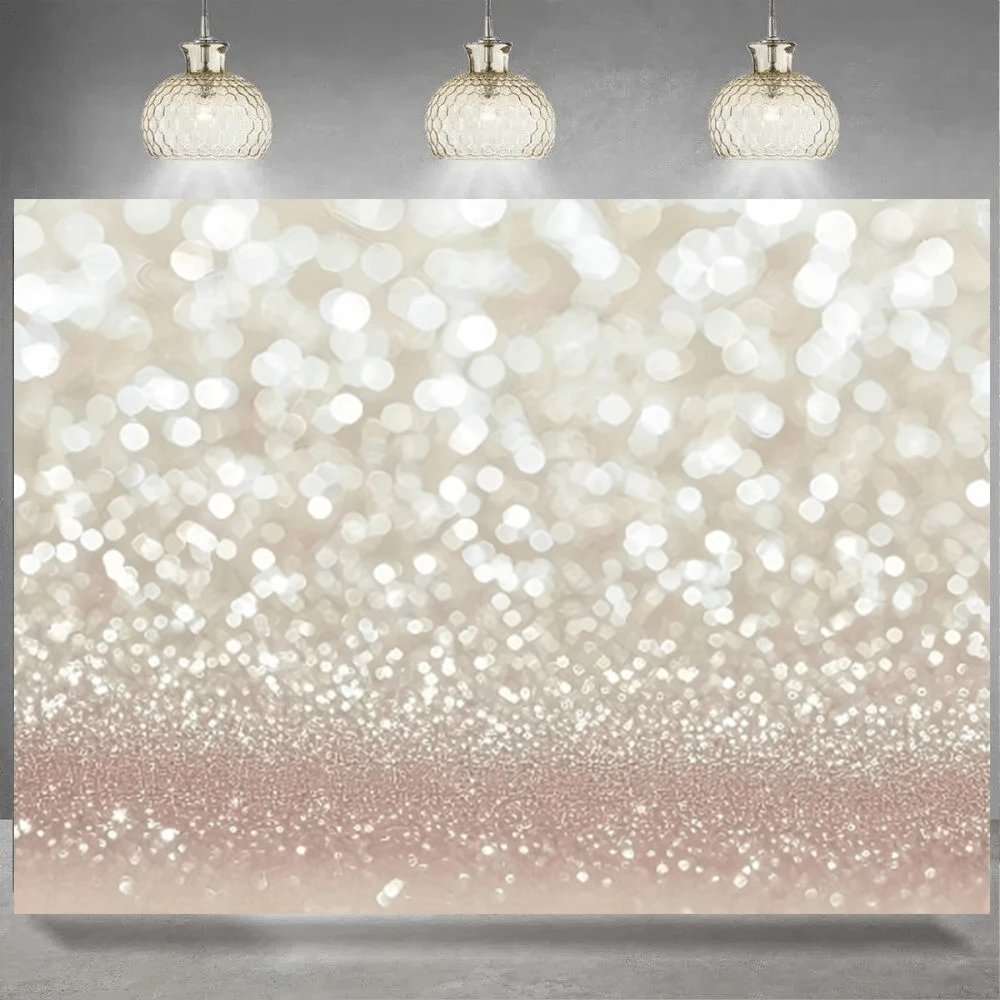 1 Stück weißer und goldener abstrakter Fotohintergrund mit goldenen Punkten, geeignet für Partygeschenke, Portrait-Fotografie-Requisiten, verstreute Hintergründe für Feste, Innen- und Außendekoration, Partydekoration, Ausstellungsstücke