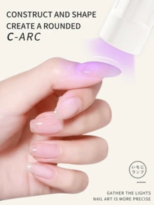 XEIJAYI 白色 [不含電池] 便攜式美甲 LED 照甲燈筆 Mini 假指甲烘乾燈 單指烘乾機 適用指甲、腳趾甲、凝膠指甲油 LED 燈 - 白色 - 查看 8