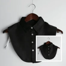 2/4pcs Unisex Detachable Sleeveless Fake Collar - Suitable For Business And Casual Occasions - Multicolor - View 3