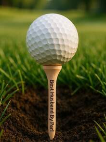 1/10 Stücke personalisierte Golftees, 4,2cm/5,4cm/7,0cm/8,3cm farbige Golftees, personalisiertes Golfgeschenk, Golfgeschenk für Ihn, Golfgeschenk für Sie, Golfgeschenk für Papa, Golfgeschenk für Mama - Verschiedenfarbig - Übersicht 3