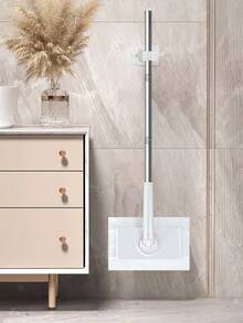 1件装清洁工具自动布夹厕所家用清洁小拖把多功能面巾拖把自动拖把夹适用于客厅/浴室/厨房/卧室