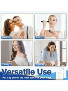 400pcs/160pcs/120pcs/80pcs/40pcs Instant Lifting & Firming Face Mask - Waterproof Transparent Sculpting Mask For Double Chin & Neck, Face Slimming, Alcohol-Free, Suitable For All Skin Types, Unisex, Upgraded Version, Face Lift Sticker, Physical Face Lifting Device, Transparent Invisible Bandage, Face Mask, Invisible Sticker - Multicolor - View 5