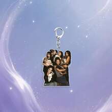 KATSEYE 钥匙扣，Sophia、Lara、Chanelle、Daniela、Yoonchae、Manon，新专辑及歌曲，粉丝周边，亚克力2D钥匙扣，演唱会周边，圣诞礼物，小礼物，收藏品 - 彩色 - 查看 21