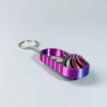 3D Printed | 3D Stereo Structure Decoration, Dual-Color Swirl Sensory Toy - Multicolor - View 5