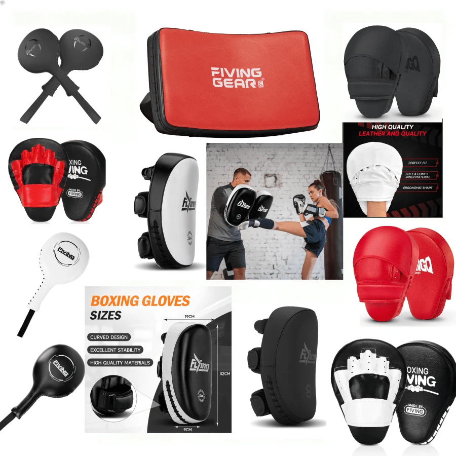 1pc Boxing Scattering Practice Hand Target, Arc Scattering Boxing Target, Taekwondo Reaction Training Sports Equipment Boxing Wushu Fitness, Boxing Target, Hitting Target, Kicking Target, Boxing, Table Tennis Target, Chicken Leg Target, Square Target, Muay Thai Training Equipment, Kicking Target, Boxing Target