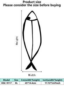 1 pieza (20-60cm), Decoración de pared de pez de metal estilizado, con diseños de peces de patrones negros detallados, en un estilo minimalista artístico, ideal para amantes de la decoración del hogar moderna, tema minimalista acuático - perfecto para Halloween/Navidad/Día del Niño, fiestas en el hogar/proyectos DIY/inauguraciones de casa, cocina/sala de estar/dormitorio/balcón, primavera/verano, colgante decorativo - Multicolor - Ver 31