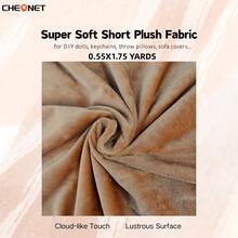 CHEONET 节日 DIY 面料 - 1 片柔软弹力预裁涤纶面料，非常适合 DIY 手工艺品和服装，仅限手洗