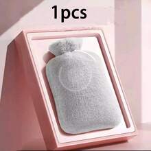 2000ml/1000ml/500ml Large Hot Water Bottle With Soft Cover - Classic Hot Water Bottle, Helps Relieve Pain, Neck & Shoulder Discomfort, Warm Feet, Menstrual Cramps, Dual Hot & Cold Therapy - Excellent Birthday Gift, Household Essential - Multicolor - View 14