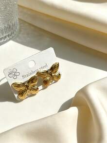 Cercei din oțel inoxidabil solid, accesorii din oțel inoxidabil, cercei pentru femei, cercei pituitari, cercei cu balamale rotunde placate cu aur, textură din articulație din bambus, tăietură cu diamant, hexagonale, pătrate, design rotund, cercei hipoalergenici solizi, potriviți pentru urechi sensibile, accesorii farmece pentru femei, accesorii de modă din Orientul Mijlociu, cadouri pentru petreceri și festivaluri