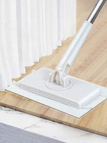 1件装清洁工具自动布夹厕所家用清洁小拖把多功能面巾拖把自动拖把夹适用于客厅/浴室/厨房/卧室