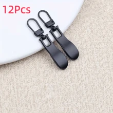 Wellenförmige abnehmbare Metallreißverschlusszipper, Ersatz-Reißverschlussgleiter für Taschen, Schuhe, Kleidung, DIY Nähzubehör - Verschiedenfarbig - Übersicht 29