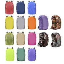 1pc Full Size Outdoor Backpack Rain Cover, Suitable For 20-70L Backpacks, High Quality Durable Nylon Waterproof Cover, Suitable For Hiking And Cycling, Lightweight And Wear-Resistant, Back To School Season - Multicolor - View 4