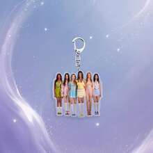 KATSEYE 钥匙扣，Sophia、Lara、Chanelle、Daniela、Yoonchae、Manon，新专辑及歌曲，粉丝周边，亚克力2D钥匙扣，演唱会周边，圣诞礼物，小礼物，收藏品 - 彩色 - 查看 16