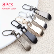 Wellenförmige abnehmbare Metallreißverschlusszipper, Ersatz-Reißverschlussgleiter für Taschen, Schuhe, Kleidung, DIY Nähzubehör - Verschiedenfarbig - Übersicht 23