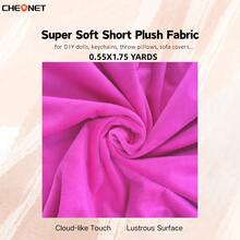 CHEONET 节日 DIY 面料 - 1 片柔软弹力预裁涤纶面料，非常适合 DIY 手工艺品和服装，仅限手洗