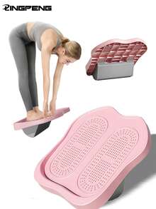 小腿拉伸器和踝背屈训练器，可折叠可调节腿部肌肉按摩拉伸板，便携式家用健身器材 - 彩色 - 查看 2