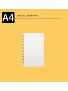 1pc A4/B5/A5 Notebook Refill Inserts, Suitable For Students And Office Use