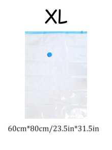 超大真空收纳袋套装,含1个手动气泵 - 节省空间,密封压缩,防尘防潮,适用于衣物和床上用品,是宿舍、衣柜和搬家的理想之选。 - 彩色 - 查看 9