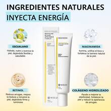 WEUD, Producto Original Oficial, Kit Completo de 5 Productos de Cuidado Facial (Crema Hidratante, Suero de Centella, Suero de Propóleos, Contorno de Ojos y Crema para Cuello), Origen Coreano, Enriquecido con Centella Asiática, Ácido Hialurónico y Colágeno, Proporciona Hidratación Profunda a la Piel, Nutrición Continuada y Sensación de Confort, Ofrece Textura Ligera y Absorción Rápida para un Cuidado Diario Agraciado, Adaptable a Todos los Tipos de Piel, Incluyendo la Piel Sensible, Contenidos: Crema Hidratante 100g, Suero de Centella 50ml, Suero de Propóleos 50ml, Contorno de Ojos 30ml, Crema para Cuello 50g - Blanco - Ver 6