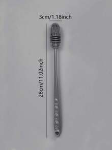 Poder de Limpeza de 360 Graus: 1 Peça Escova de Silicone para Xícaras para Remoção Fácil de Manchas de Chá, Cozinha, Banheiro, Casa, Suprimentos Domésticos - Multicolorido - Visão 12