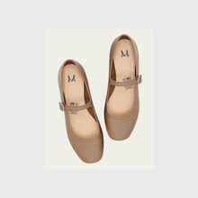 Women's Mary Jane Ballerina Flat With Round Toe, Classic Miss Miss - 裸體 - 查看 3
