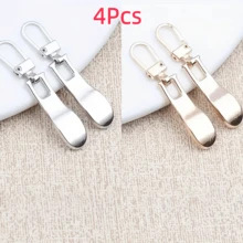 Wellenförmige abnehmbare Metallreißverschlusszipper, Ersatz-Reißverschlussgleiter für Taschen, Schuhe, Kleidung, DIY Nähzubehör - Verschiedenfarbig - Übersicht 21