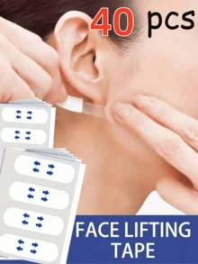 400pcs/160pcs/120pcs/80pcs/40pcs Instant Lifting & Firming Face Mask - Waterproof Transparent Sculpting Mask For Double Chin & Neck, Face Slimming, Alcohol-Free, Suitable For All Skin Types, Unisex, Upgraded Version, Face Lift Sticker, Physical Face Lifting Device, Transparent Invisible Bandage, Face Mask, Invisible Sticker - Multicolor - View 16