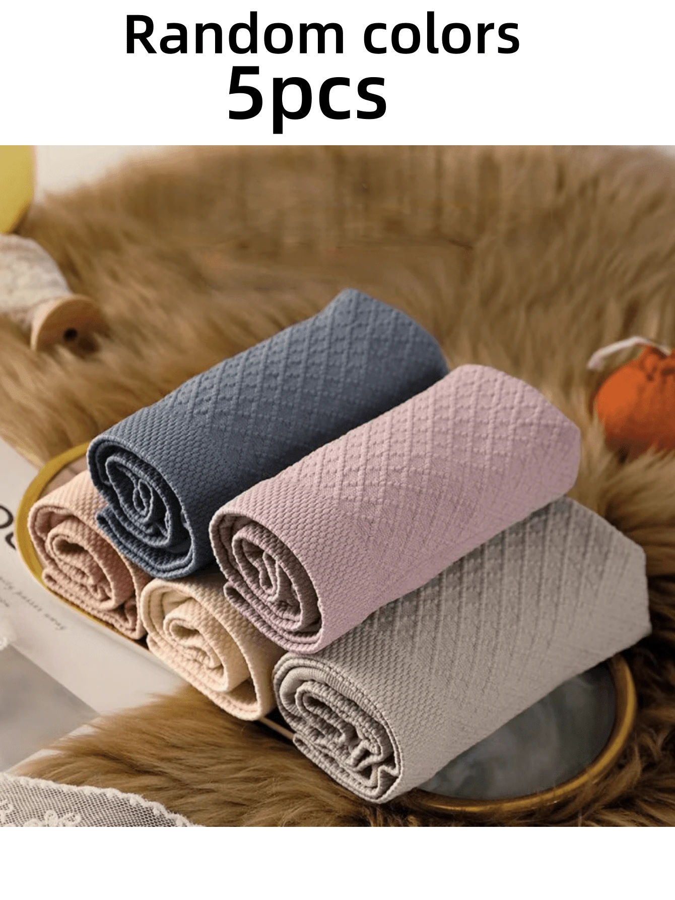 Calcinha modeladora de cintura alta sem costura para mulheres, sutiã modelador macio e confortável, calcinha de cor sólida respirável, sem costura e opaca para uso diário e formal, design macio e invisível, disponível em nude, rosa, roxo, adequado para 36-63 kg, essencial elegante para uso diário e formal, estilo fofo, material elástico - Multicolorido - Visão 15