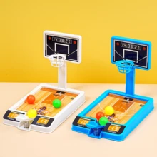 1 قطعة لعبة سلة البسكتبول المصغرة للمكتب، ألوان متنوعة قد تختلف بين الأزرق والأبيض والأصفر والأخضر، والأنماط قد تختلف (لاصقة ذاتية الالتصاق) - متعدد الألوان - مشاهدة 3