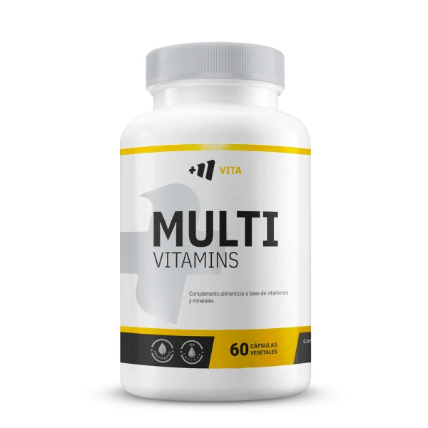 MASmusculo - Multivitaminas - 60 cápsulas vegetativas - Envio gratuito durante 48/72 horas em todo o território - Apoio à vitalidade - Améliore le système immunitaire - Apoio aos nutrientes necessários - Complemento Alimentaire