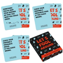 Drinking Game Cards, Party Entertainment Supplies, Meaningful Conversations, Perfect Choice For Game Night, Suitable As Valentines Day And New Year Fun Gifts - Multicolor - View 11