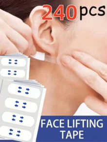 400pcs/160pcs/120pcs/80pcs/40pcs Instant Lifting & Firming Face Mask - Waterproof Transparent Sculpting Mask For Double Chin & Neck, Face Slimming, Alcohol-Free, Suitable For All Skin Types, Unisex, Upgraded Version, Face Lift Sticker, Physical Face Lifting Device, Transparent Invisible Bandage, Face Mask, Invisible Sticker - Multicolor - View 15