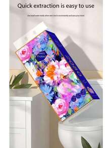 1pcsComfortable Cotton Soft Paper Skin-Friendly Flexible Wet Water Not Easy To Break Raw Wood Pulp Household Paper Towel Living Room Bedroom Kitchen Universal Family Daily Cleaning Paper - Multicolor - View 13