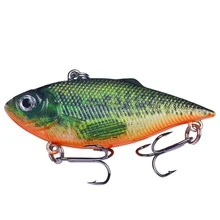 1pc Lipless Crankbait, Rattling VIB Artificial Fishing Lure, 8g/0.28oz Long Casting Sinking Wobbler, Plastic Hard Bait Vis Box - Multicolor - View 14