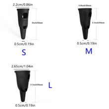1支装长指甲辅助指套硅胶电容笔，高精度灵敏度，适用于平板电脑/手机屏幕，通用型