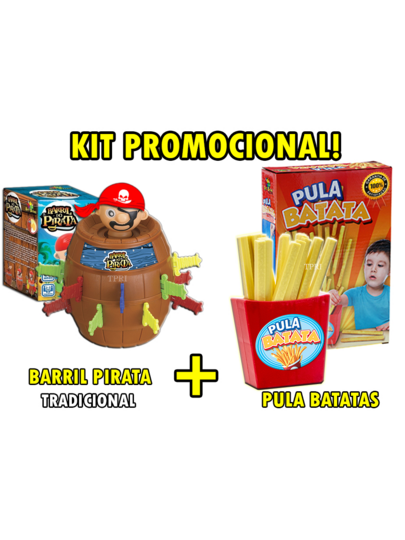 KIT BRINQUEDOS INFANTIS PULA BATATA JOGOS INTERATIVOS DE MESA TABULEIROS EDUCATIVOS PARA CRIANÇAS PUXA BATATINHA + PIRATA BARRIL + PINGUIM QUEBRA GELO + TIRA VARETAS + QUEM SOU EU MENINO MENINA