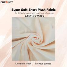 CHEONET 节日 DIY 面料 - 1 片柔软弹力预裁涤纶面料，非常适合 DIY 手工艺品和服装，仅限手洗