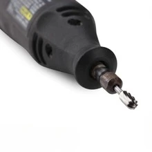 Vmingo 20 pzs Fresa Madera Rotativa Carburo Mototool Juego Acero Hss. - Plateado - Ver 2
