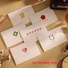 极简剪纸明信片和贺卡 - 节日贺卡、创意生日贺卡 - 来自花店的简约情人节感谢卡 - 适合送给朋友、爱人和家人，表达爱意和关怀 - 彩色 - 查看 18