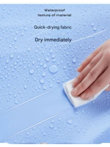 电动自行车雨披（单人或双人骑行适用）、男女摩托车雨衣、成人加厚雨衣、电动滑板车雨具、春夏精选、伴娘礼物、房间装饰、卧室装饰、海滩、旅行、男士、女士、度假 - 彩色 - 查看 6