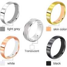 2个装戒指尺寸调节器 - 隐形戒指尺寸调节器，多种颜色可选，尺寸可调节，用于调整和固定松动的戒指！（遇水可能脱落） - 防滑墊 - 查看 3