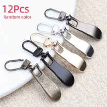 Wellenförmige abnehmbare Metallreißverschlusszipper, Ersatz-Reißverschlussgleiter für Taschen, Schuhe, Kleidung, DIY Nähzubehör - Verschiedenfarbig - Übersicht 27