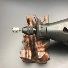 Vmingo 20 pzs Fresa Madera Rotativa Carburo Mototool Juego Acero Hss. - Plateado - Ver 5