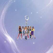 KATSEYE 钥匙扣，Sophia、Lara、Chanelle、Daniela、Yoonchae、Manon，新专辑及歌曲，粉丝周边，亚克力2D钥匙扣，演唱会周边，圣诞礼物，小礼物，收藏品 - 彩色 - 查看 18