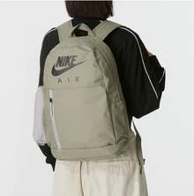 Ba lô Nike ELEMENTAL Casual Versatile Zipper, Unisex - xám xanh - Xem 3
