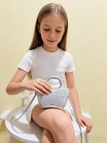 New Sequin Butterfly Girls' Crossbody Bag, Holiday Gift, Fashion Mini Handbag, Princess Style Coin Purse For Little Girls - one-size - View 10