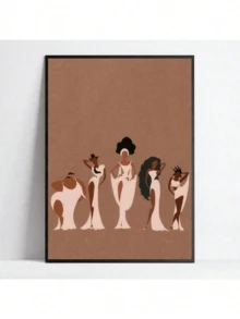 1 pièce canevas murale sans cadre avec motif de muses de dessin animé : Affiche d'Hercule pour salon, chambre, bureau, cuisine, salle de bain. Décoration d'intérieur moderne, rétro. - Multicolore - Voir 10