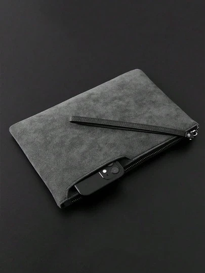 男士手拿包，新款商务休闲极简钱包/零钱包，高端手拿包，手机包，收纳包，圣诞节和情人节礼物