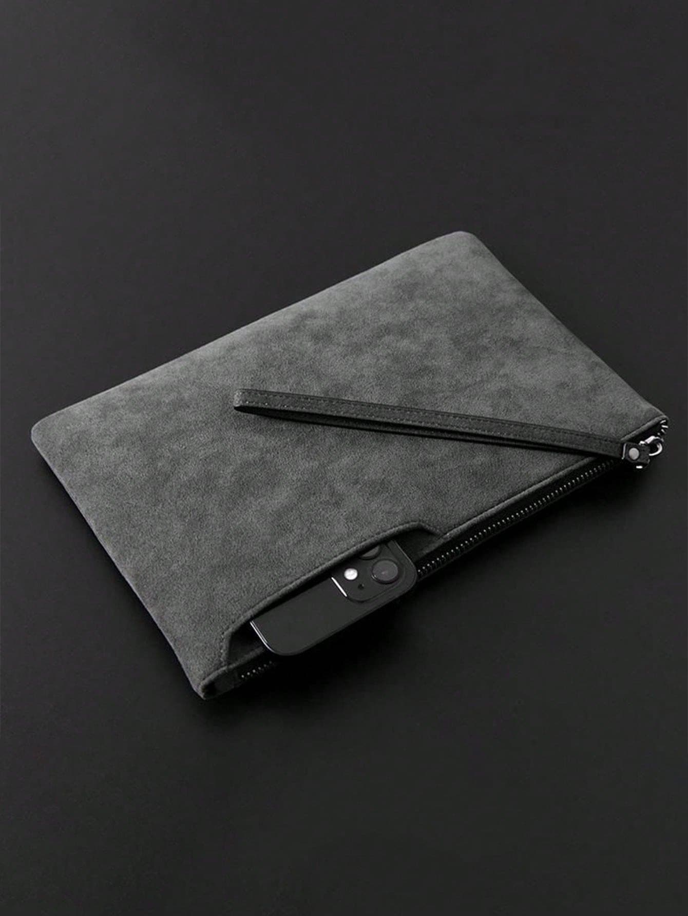 男士手拿包，新款商务休闲极简钱包/零钱包，高端手拿包，手机包，收纳包，圣诞节和情人节礼物