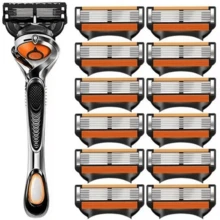 Man Shaving & Accessories And Nose Hair Trimmer - 12 Pcs - View 2